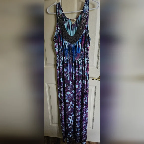 tube maxi dresses Green Tube Top Maxi Dress L